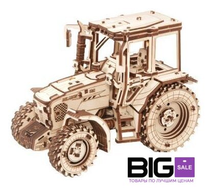 3Д-пазл Eco-Wood-Art Трактор Беларус-82 - Изображение №1 — Интернет магазин BigSale