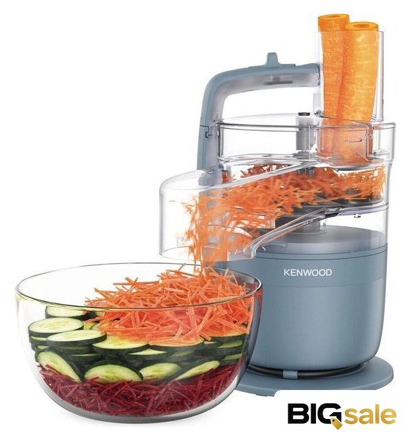Кухонный комбайн Kenwood MultiPro Go FDP23.140GY - Изображение №2 — Интернет магазин BigSale