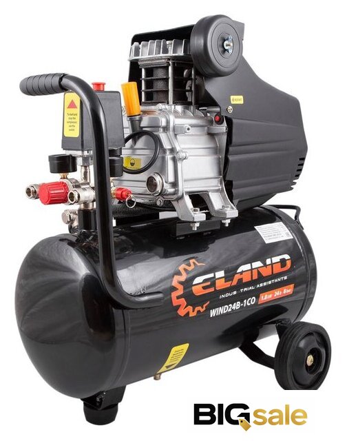 Компрессор ELAND WIND 24B-1CO - Изображение №1 — Интернет магазин BigSale