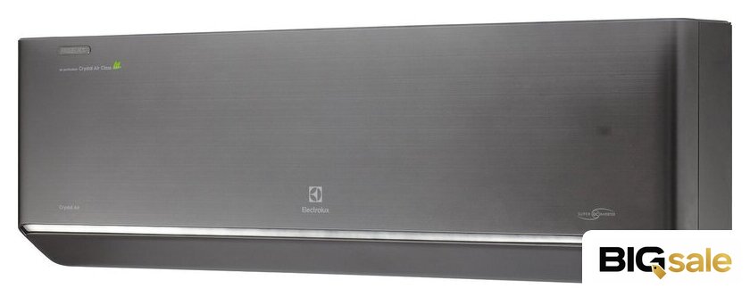 Кондиционер Electrolux Crystal Air Super DC inverter EACS/I-10HFA/N8_V2 - Изображение №3 — Интернет магазин BigSale