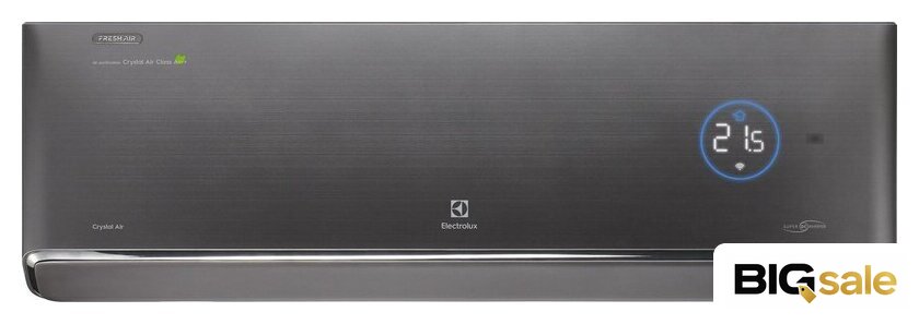 Кондиционер Electrolux Crystal Air Super DC inverter EACS/I-10HFA/N8_V2 - Изображение №5 — Интернет магазин BigSale
