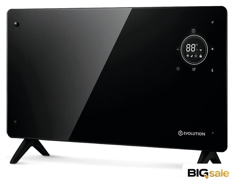 Конвектор Evolution SmartHeating Glass 2000 - Изображение №1 — Интернет магазин BigSale
