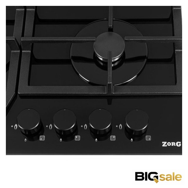 Варочная панель ZorG HAG61 FDW black - Изображение №4 — Интернет магазин BigSale