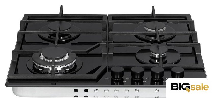 Варочная панель ZorG HAG61 FDW black - Изображение №2 — Интернет магазин BigSale