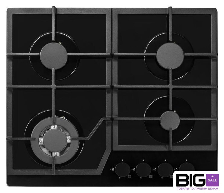 Варочная панель ZorG HAG61 FDW black - Изображение №1 — Интернет магазин BigSale