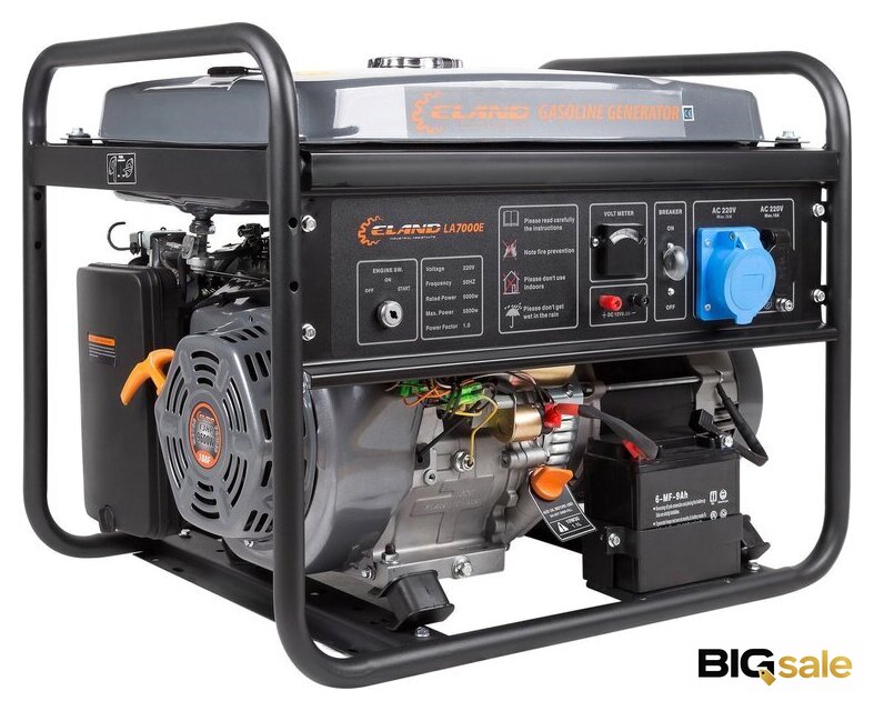 Бензиновый генератор ELAND LA7000E - Изображение №1 — Интернет магазин BigSale