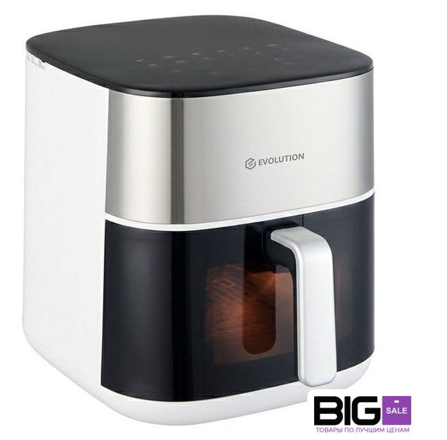Аэрогриль (аэрофритюрница) Evolution Airo 8500TW (белый) - Изображение №3 — Интернет магазин BigSale