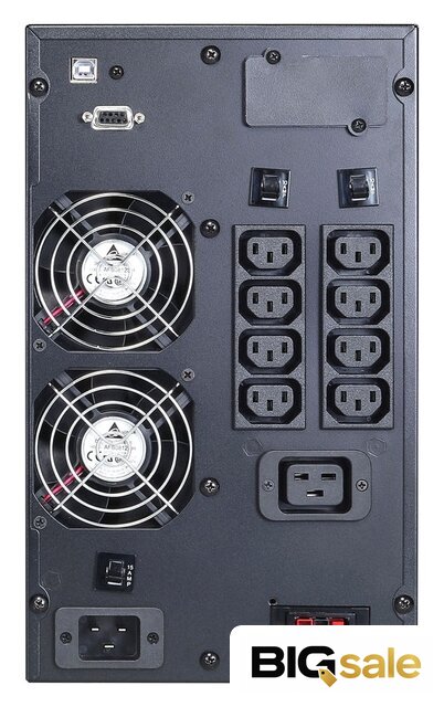 Источник бесперебойного питания Powercom Macan MAC-2000 - Изображение №2 — Интернет магазин BigSale
