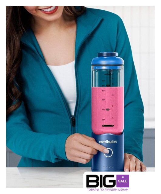 Портативный блендер NutriBullet Flex NBP013BL - Изображение №4 — Интернет магазин BigSale