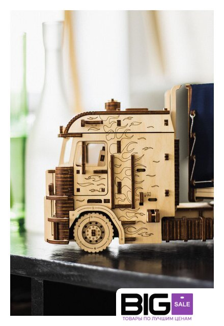 Сборная модель Eco-Wood-Art Тягач Король дорог - Изображение №12 — Интернет магазин BigSale