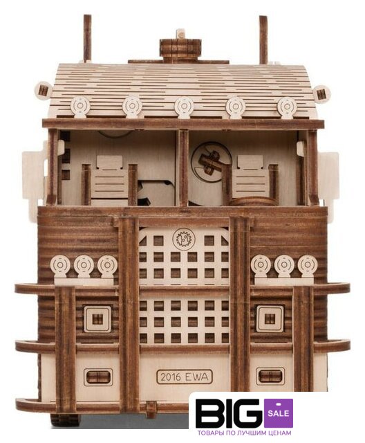 Сборная модель Eco-Wood-Art Тягач Король дорог - Изображение №2 — Интернет магазин BigSale