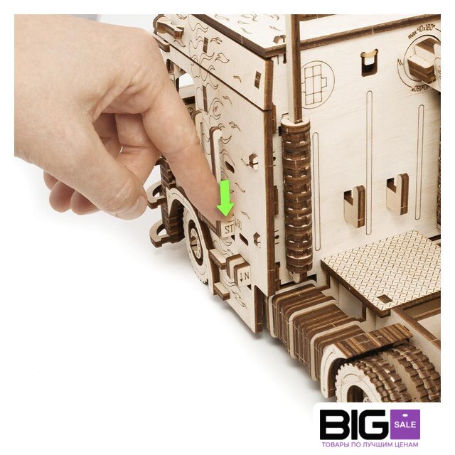 Сборная модель Eco-Wood-Art Тягач Король дорог - Изображение №11 — Интернет магазин BigSale
