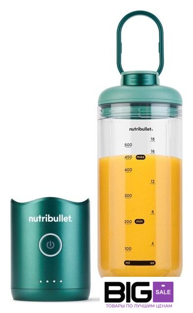 Портативный блендер NutriBullet Flex NBP013GR - Изображение №2 — Интернет магазин BigSale