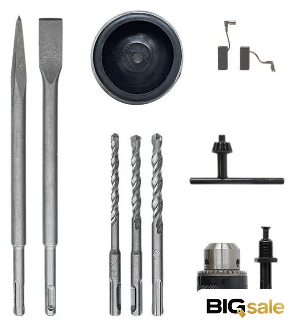 Перфоратор Crown CT18181 BMC - Изображение №6 — Интернет магазин BigSale