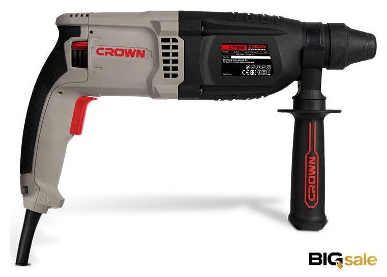 Перфоратор Crown CT18182 BMC - Изображение №3 — Интернет магазин BigSale