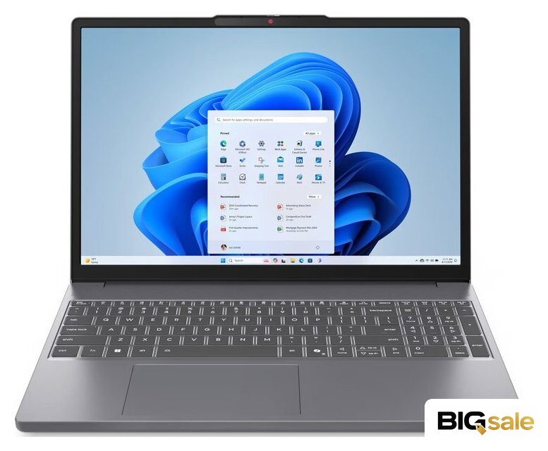 Ноутбук Lenovo IdeaPad Slim 3 15IRH10 83K100DVPS - Изображение №1 — Интернет магазин BigSale