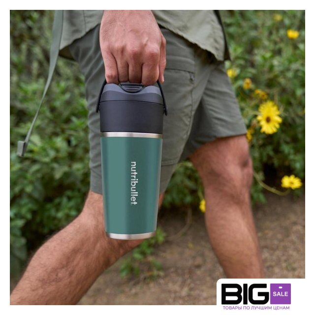 Портативный блендер NutriBullet Flip NBP016EUC - Изображение №8 — Интернет магазин BigSale