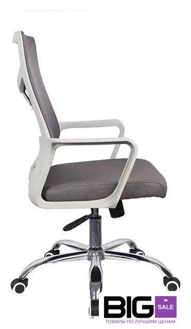Офисное кресло SitUp Delta grey chrome (сетка grey/grey) - Изображение №3 — Интернет магазин BigSale