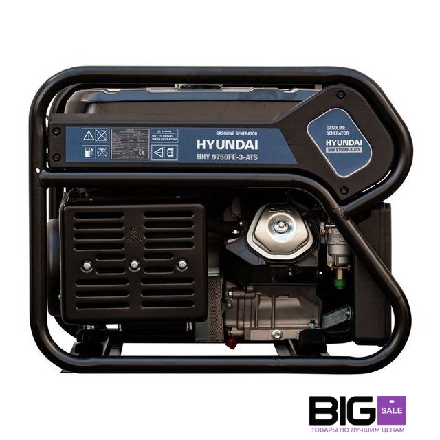 Бензиновый генератор Hyundai HHY9750FE-3-ATS - Изображение №3 — Интернет магазин BigSale