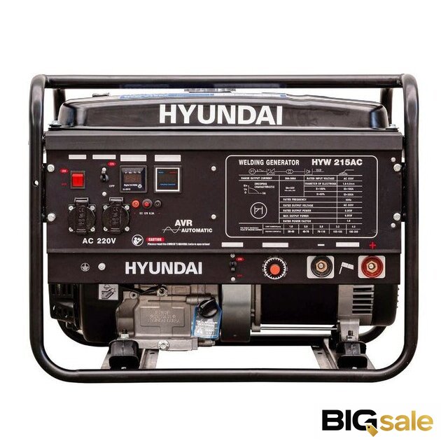 Бензиновый генератор Hyundai HYW215AC - Изображение №2 — Интернет магазин BigSale