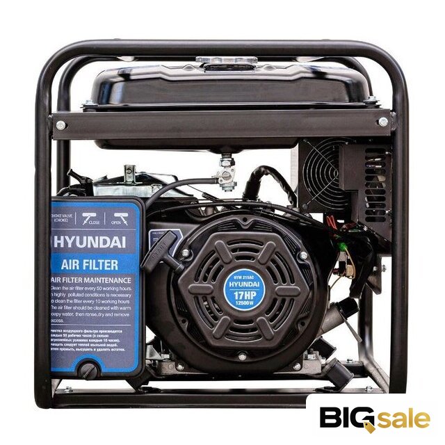 Бензиновый генератор Hyundai HYW215AC - Изображение №5 — Интернет магазин BigSale