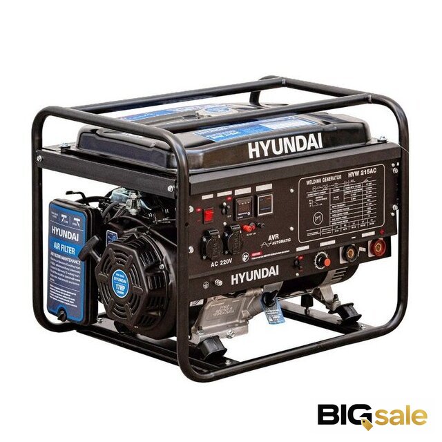 Бензиновый генератор Hyundai HYW215AC - Изображение №1 — Интернет магазин BigSale
