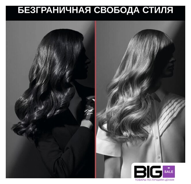 Круглая  плойка Rowenta Karl Lagerfeld CF322LF0 - Изображение №2 — Интернет магазин BigSale