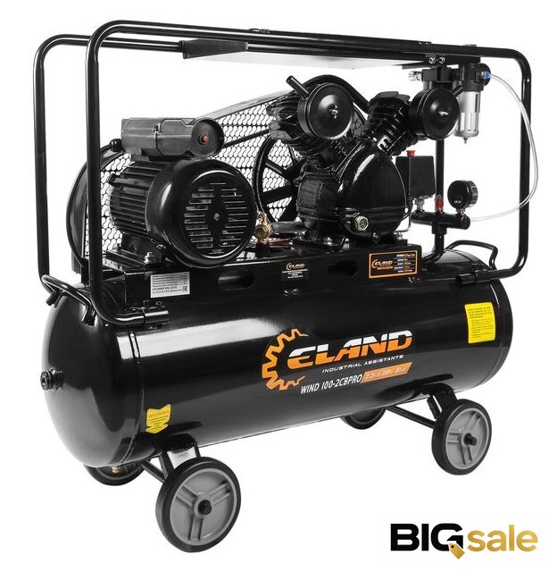 Компрессор ELAND WIND 100-2CB PRO - Изображение №3 — Интернет магазин BigSale