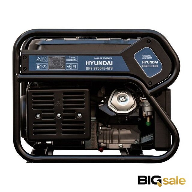Бензиновый генератор Hyundai HHY9750FE-ATS - Изображение №2 — Интернет магазин BigSale