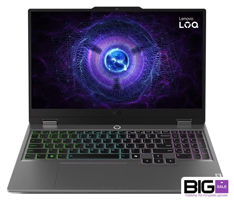 Игровой ноутбук Lenovo LOQ 15IRX9 83DV01E0RM - Изображение №1 — Интернет магазин BigSale