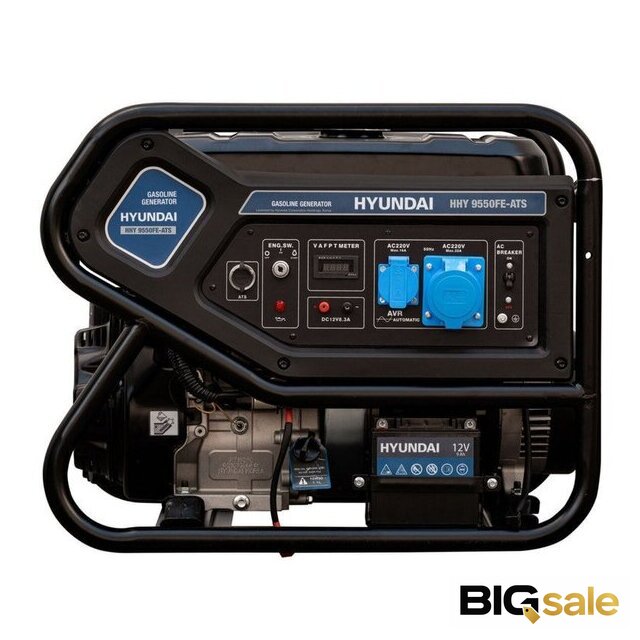 Бензиновый генератор Hyundai HHY9550FE-ATS - Изображение №2 — Интернет магазин BigSale