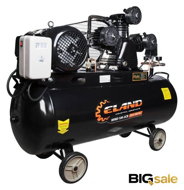 Компрессор ELAND WIND 100-3CB - Изображение №1 — Интернет магазин BigSale