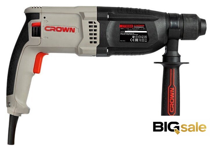 Перфоратор Crown CT18183BMC - Изображение №4 — Интернет магазин BigSale