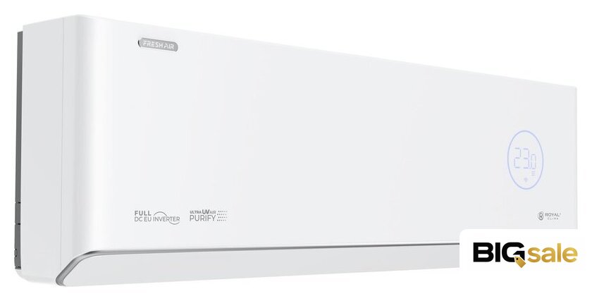 Кондиционер Royal Clima Royal Fresh Full DC EU Inverter RCI-RF30HN - Изображение №1 — Интернет магазин BigSale