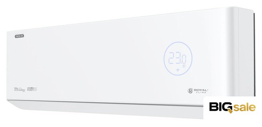 Кондиционер Royal Clima Royal Fresh Full DC EU Inverter RCI-RF30HN - Изображение №3 — Интернет магазин BigSale