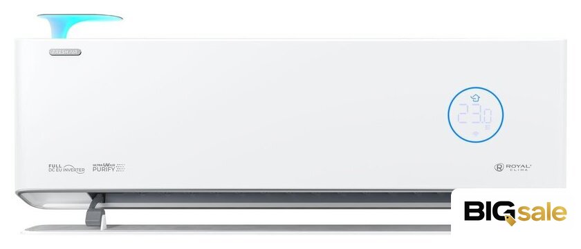 Кондиционер Royal Clima Royal Fresh Full DC EU Inverter RCI-RF30HN - Изображение №2 — Интернет магазин BigSale
