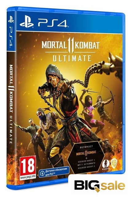  Mortal Kombat 11 Ultimate для PlayStation 4 - Изображение №2 — Интернет магазин BigSale