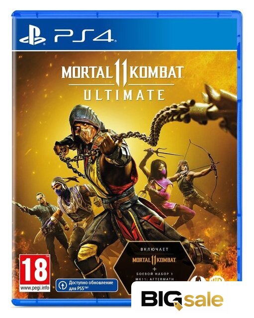  Mortal Kombat 11 Ultimate для PlayStation 4 - Изображение №1 — Интернет магазин BigSale