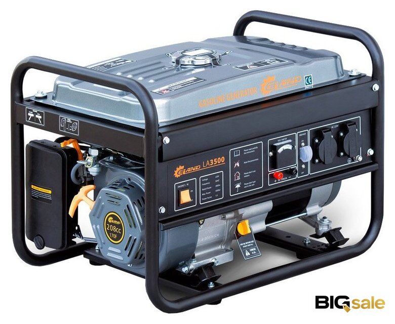 Бензиновый генератор ELAND LA 3500 - Изображение №1 — Интернет магазин BigSale