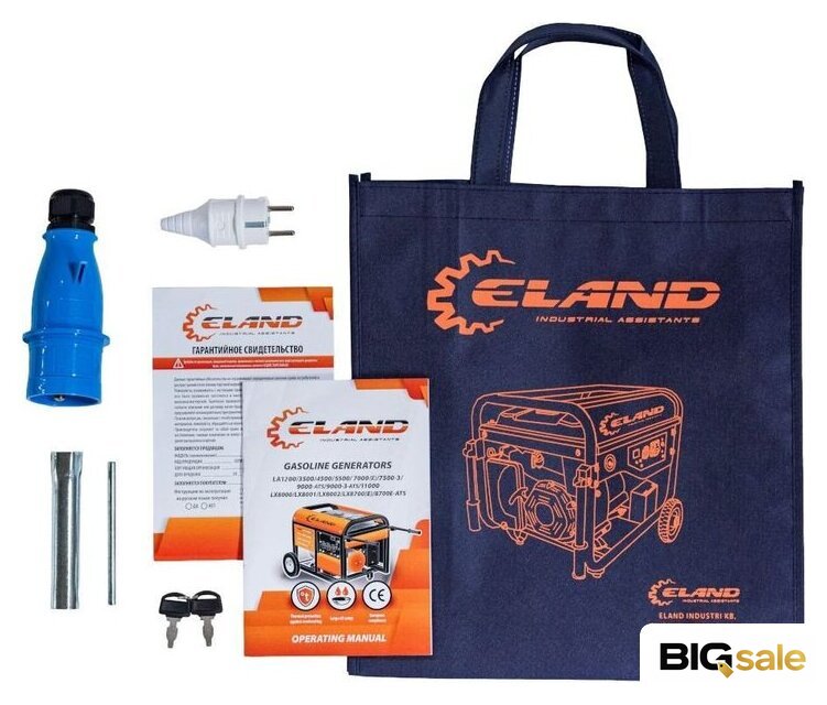 Бензиновый генератор ELAND LA11000 - Изображение №4 — Интернет магазин BigSale