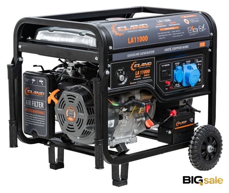 Бензиновый генератор ELAND LA11000 - Изображение №1 — Интернет магазин BigSale