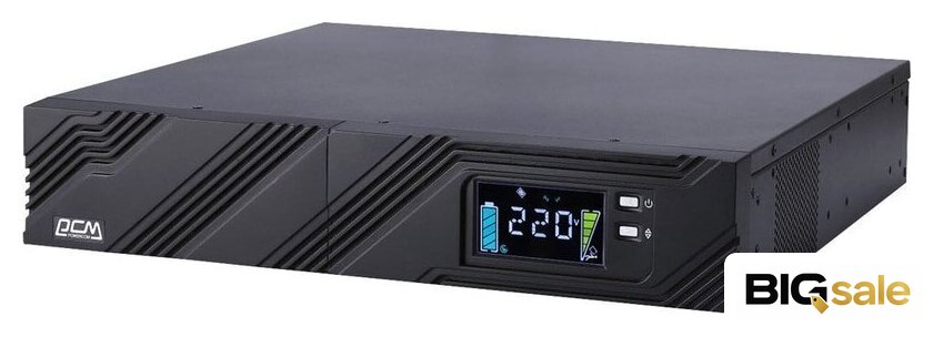 Источник бесперебойного питания Powercom Smart King Pro+ SPR-2000 LCD - Изображение №1 — Интернет магазин BigSale