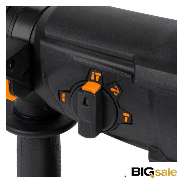 Перфоратор Bort BHD-20LI-BL (с 2-мя АКБ, кейс) - Изображение №4 — Интернет магазин BigSale