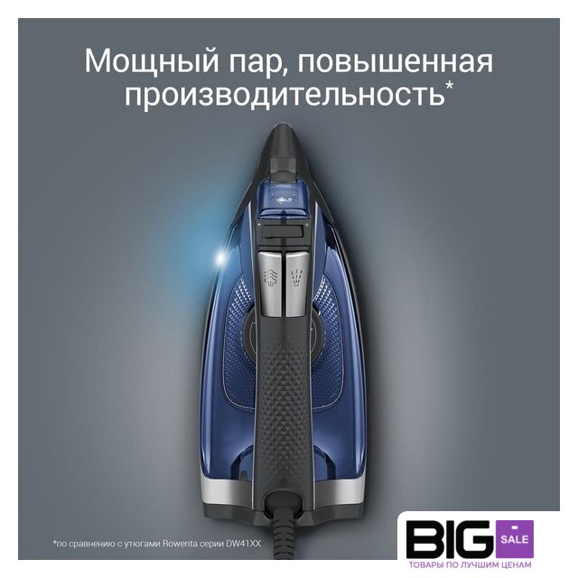 Утюг Rowenta Accessteam Steam Iron DW4301D1 - Изображение №6 — Интернет магазин BigSale