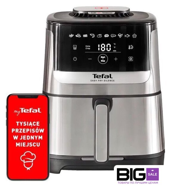 Аэрогриль (аэрофритюрница) Tefal EY552DE0 - Изображение №1 — Интернет магазин BigSale