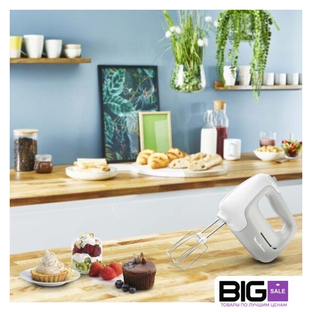Миксер Moulinex HM450B10 - Изображение №4 — Интернет магазин BigSale