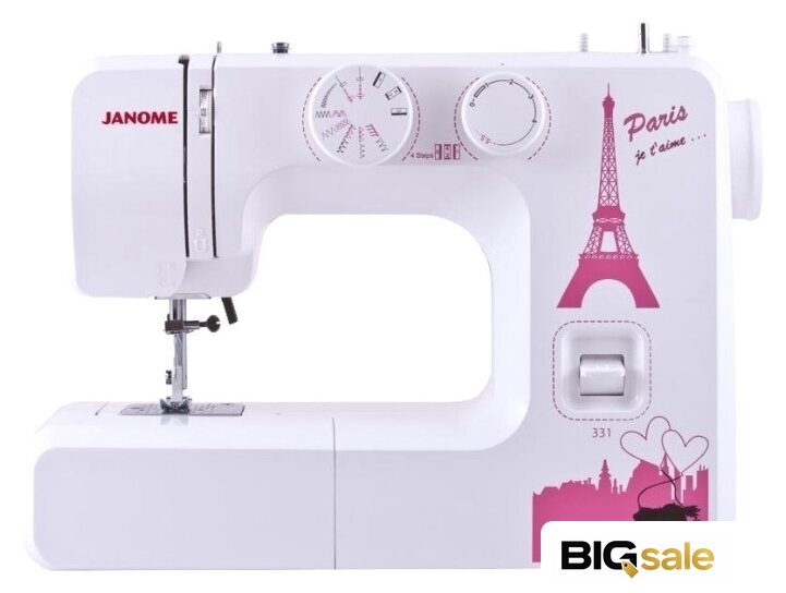 Электромеханическая швейная машина Janome 331 - Изображение №1 — Интернет магазин BigSale