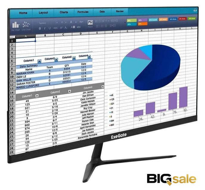 Монитор ExeGate SmartView EP2400CA EX300350RUS - Изображение №1 — Интернет магазин BigSale