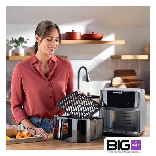 Аэрогриль (аэрофритюрница) NutriBullet NBA0811DG - Изображение №12 — Интернет магазин BigSale