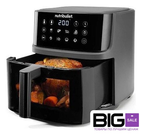 Аэрогриль (аэрофритюрница) NutriBullet NBA0811DG - Изображение №2 — Интернет магазин BigSale